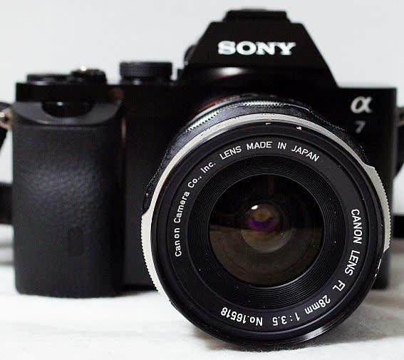 半世紀前の広角レンズ Canon FL 28mmF3.5 - 迷レンズ探訪