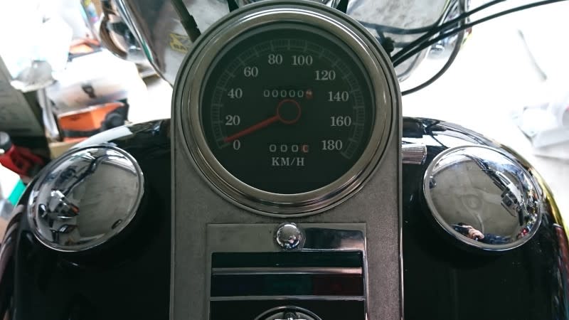 スピードメーター交換 - I LOVE HARLEY! の独り言 スピードメーター交換 - I LOVE HARLEY! の独り言