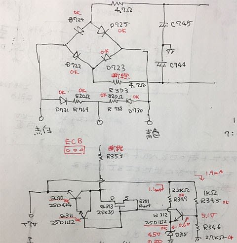 SONY TC-FX606Rの修理 - 黄昏れたフクロウ