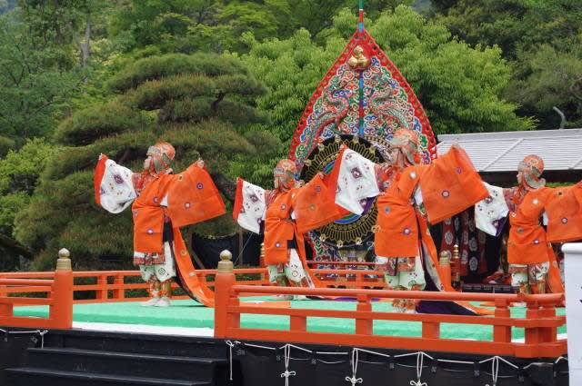 伊勢神宮「春季神楽祭 舞楽」見てきました～(^^) 2018 - 癒し処