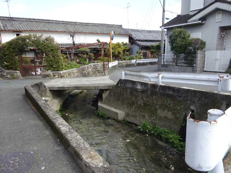 No.1561 大和高田市の水路（1）・・・土庫川 - まちみちふうけい