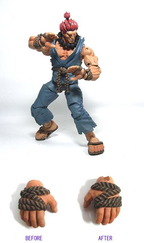 NECA ストリートファイターIV 白髪　ガイル　迷彩 NECA ストリートファイターIV 白髪 ガイル 迷彩 Amazon