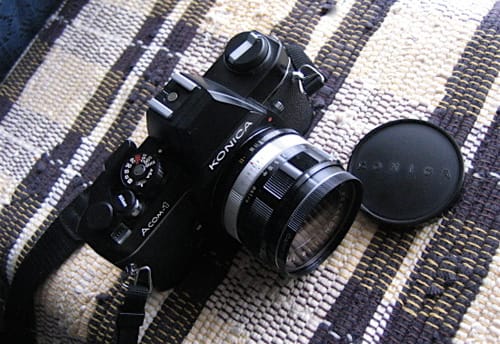 きれいなままの~Konica Acom-1 - blueな日々 きれいなままの~Konica Acom-1 - blueな日々