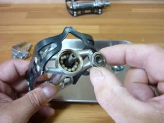 カンパニョーロ ペダル スーパーレゲロ 分解整備 - Kinoの自転車日記