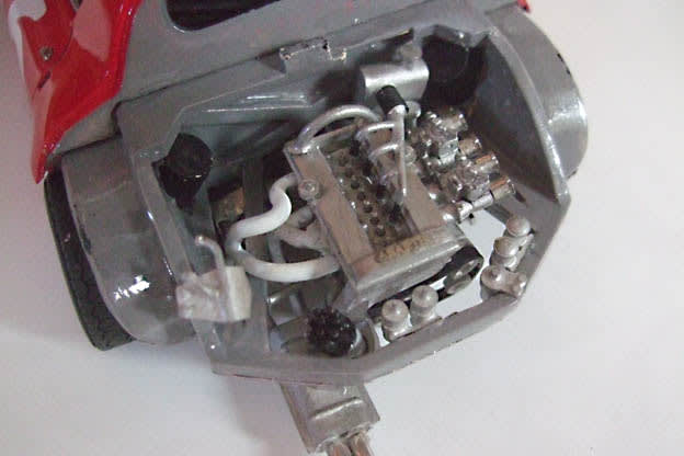 ガレージヒロ　1/24 ABARTH OT2000 ホイール代替品
