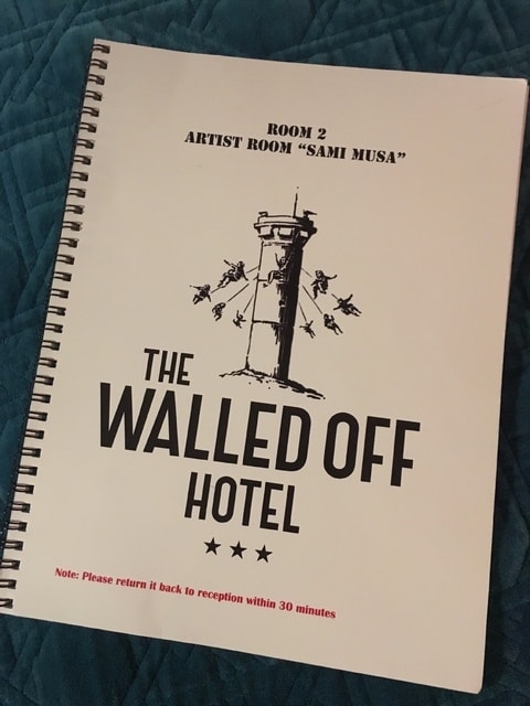 Banksy Walled Off Hotel Poster Palestine Latest Banksy