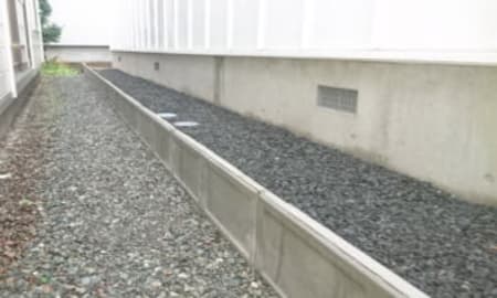 L型土留めブロックH-300工事を行いました。 - 札幌エクステリア