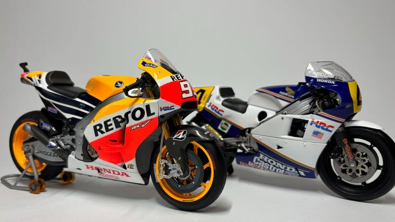 タミヤ 1/12 レプソルホンダ RC213V '14 製作記 - 松輪で10キロ