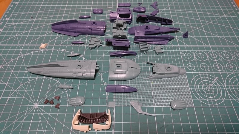 1/1000 宇宙戦艦『ゆうなぎ』を作る(宇宙戦艦ヤマト2202 1/1000 宇宙戦艦『ゆうなぎ』を作る(宇宙戦艦ヤマト2202