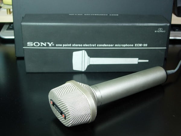 Amazon.co.jp: Sony ECM-99 One Point Stereo Microphone
