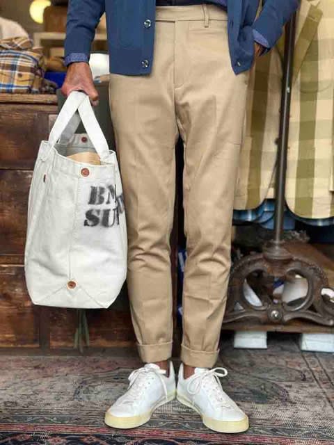 ボーイズマーケット BERWICH なきゃ Cotton Twill Trousers