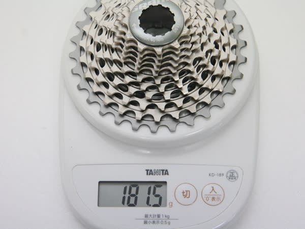 11-30Tでも、SRAM RED XG1190 Cassette なら驚異の181g 11-30Tでも、SRAM RED XG1190 Cassette なら驚異の181g