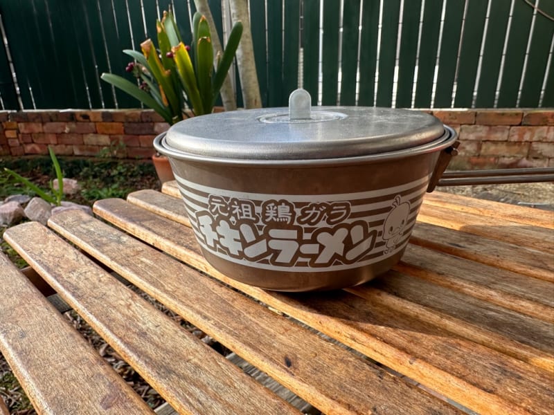 実食レビュー⭐︎ “天下一品”チタン製ラーメンどんぶり - スロー