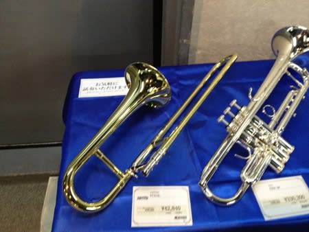 店舗良い スライド・トランペット さぶりんブログ - 管楽器・吹奏楽器