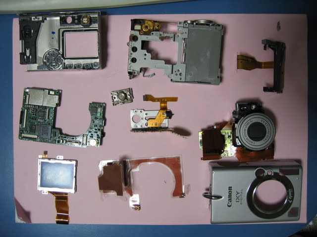 CANON IXY 400 検証・分解 - くっしーの徒然日記 CANON IXY 400 検証・分解 - くっしーの徒然日記