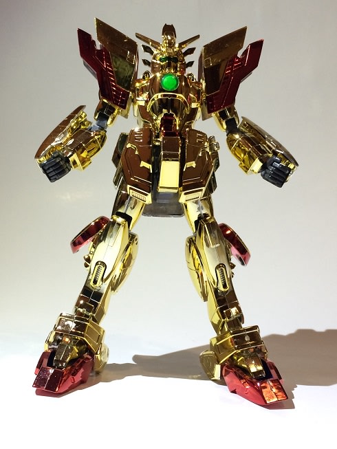 最新モデル HG 1/100 シャイニングガンダム メッキバージョン - 桜の化石と ロボット