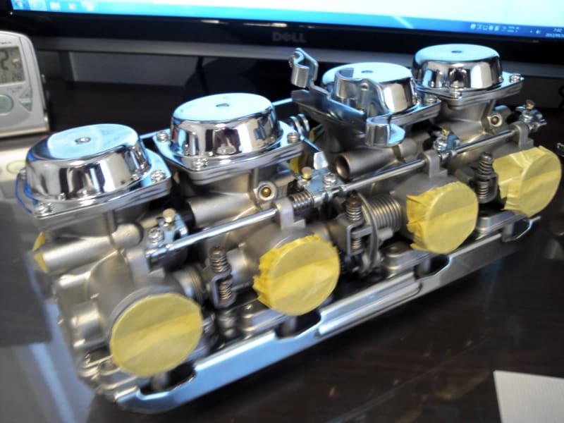 CBR400F キャブレター完成 いつでも装着オッケーじゃいっ!( ゜Д CBR400F キャブレター完成 いつでも装着オッケーじゃいっ!( ゜Д