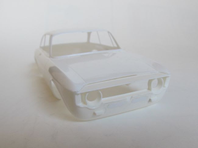 1/24 GUNZE ALFA ROMEO GIULIA SPRINT GT 製作開始 - sportscar