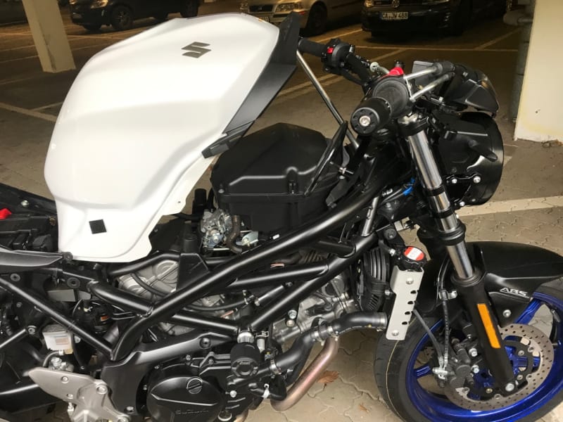 SV650ABS ブレーキパッド/ブレーキホース交換 - HRDworld