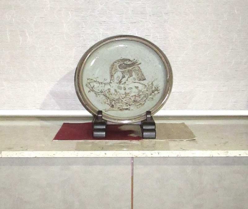 バーナードリーチ 素描 因幡の白兎 うさぎ 色紙 民藝 民芸 みんげい 柳宗悦 再掲載】バーナードリーチ 素描 因幡の白兎 うさぎ 色紙 民藝