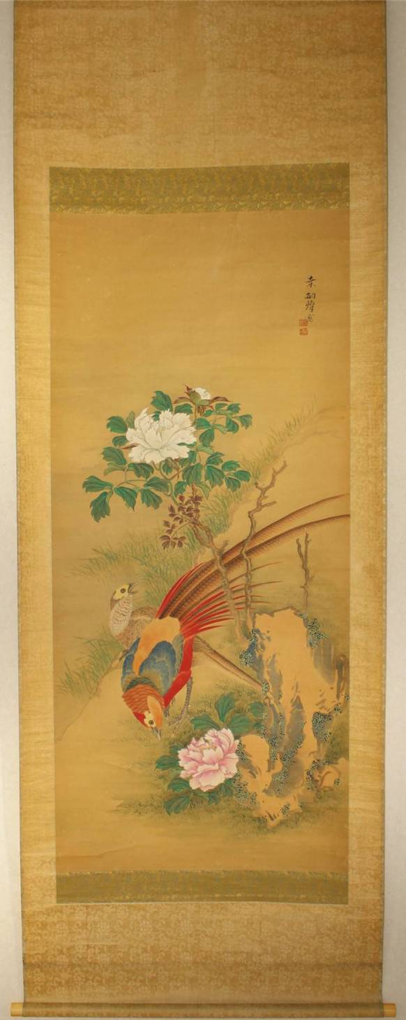 桑山玉洲 藻鯉図｜古美術・掛け軸の販売・買取・鑑定-松本松栄堂