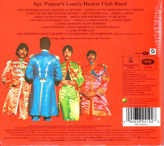 A Day In The Lifeはビートルズの1967年の名盤『サージェント