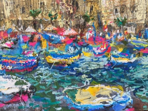 快晴のマルタ島マルサシュロックにて - SAKURA Artsalon Osaka 快晴のマルタ島マルサシュロックにて - SAKURA Artsalon Osaka