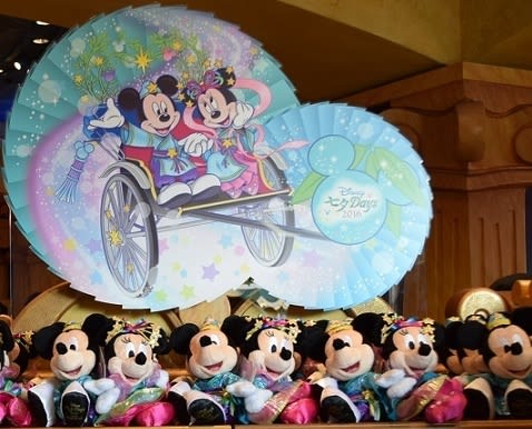 ストラップ七夕デイズ2015 ミッキーマウス？ディズニーリゾート製