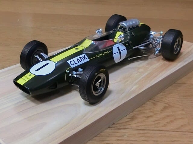 エブロ、F1マシン「1/20 チーム ロータス タイプ33」を模型化