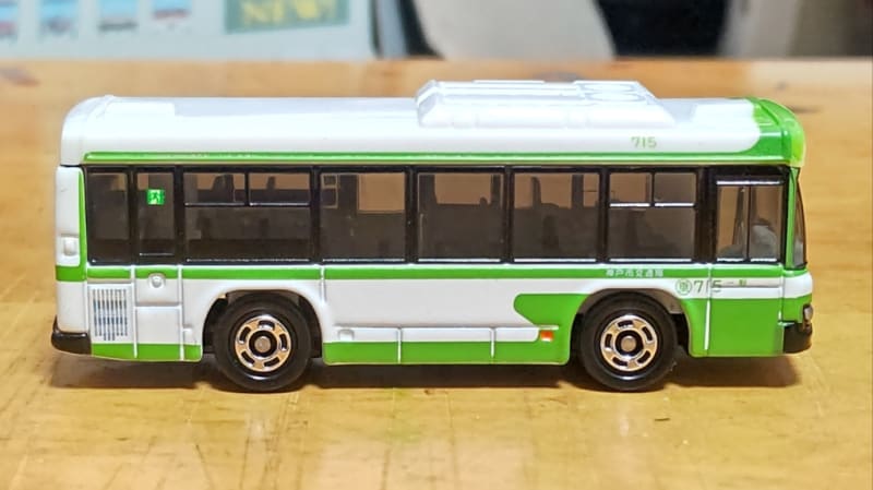 2個【新品】オリジナルトミカ　神戸市バス 神戸市交通局 バス いすゞ エルガ