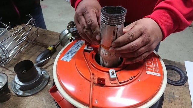 コロナSS-DKストーブ復活 - kakuの器用貧乏な日々