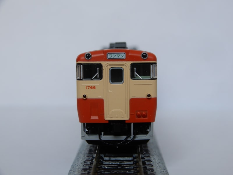 TOMIX キハ40-1700形ディーゼルカー(国鉄一般色)セット 入線