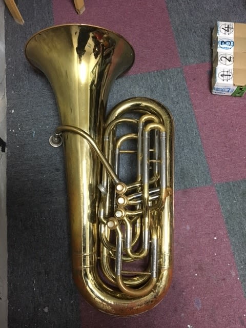 YAMAHA YCB-621ロータリー増設1 - TUBA修理職人 YAMAHA YCB-621ロータリー増設1 - TUBA修理職人