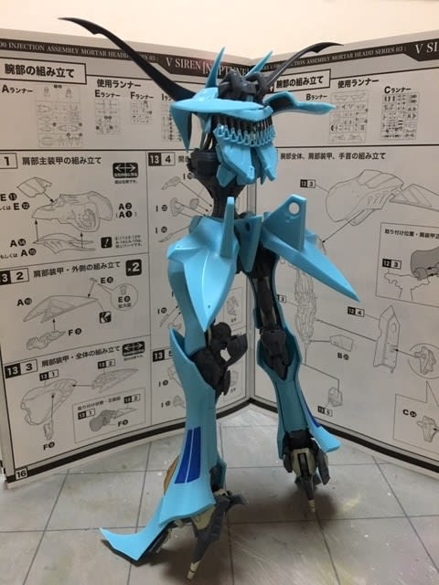 FSS IMS 1/100 Vサイレン ネプチューン(途中経過2) - 幻影日記 FSS IMS 1/100 Vサイレン ネプチューン(途中経過2) - 幻影日記