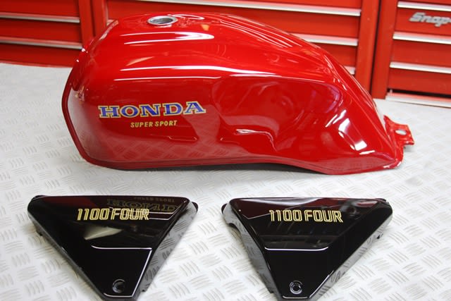 ホンダCB1100・ガソリンタンクのペイント完成 - ドリーム商會ブログ ホンダCB1100・ガソリンタンクのペイント完成 - ドリーム商會ブログ