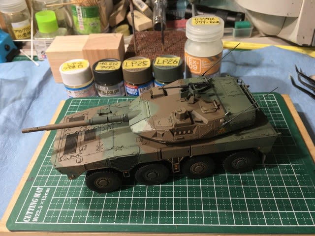 1/48 16式機動戦闘車 製作（その5） - Ganponブログ