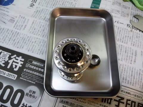 Campagnolo Cレコードハブのオーバーホール - 自転車にまつわる