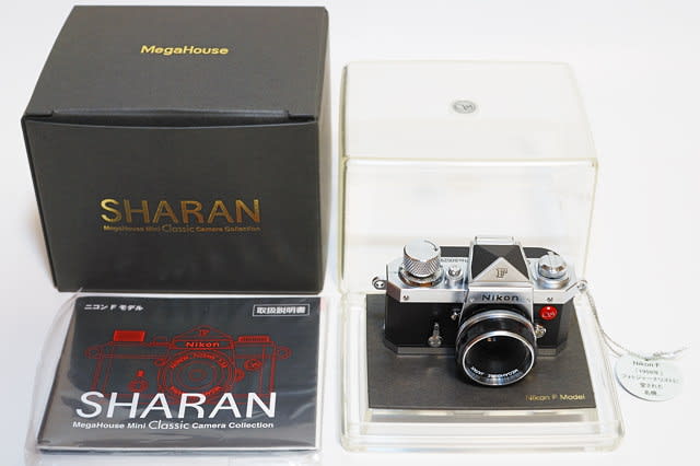 未使用】SHARAN ニコンF ブラックモデル ややこしく ミニカメラ