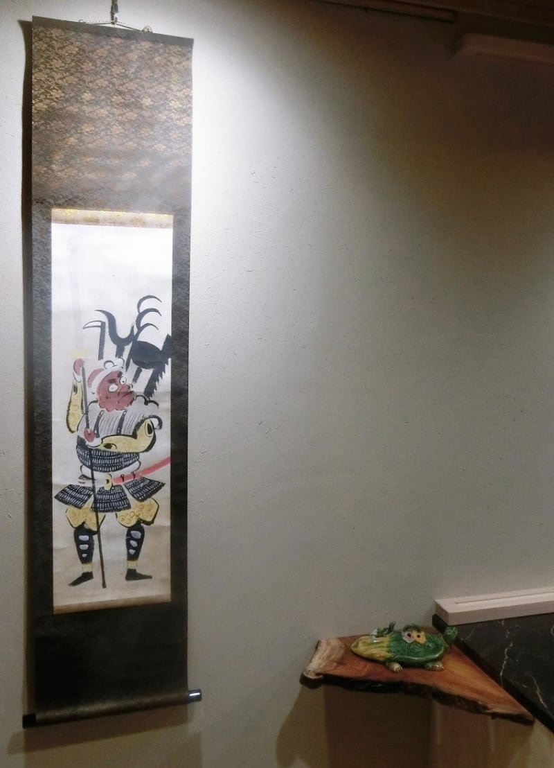 大津絵 その18 弁慶の立ち往生(長刀弁慶) - 夜噺骨董談義 大津絵 その18 弁慶の立ち往生(長刀弁慶) - 夜噺骨董談義