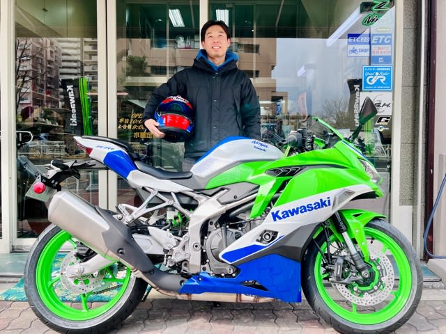 【安心発送】 2024/3/10◇納車レポその②！「Ninja ZX-4RR」40周年記念モデル 手提げ・レッスンバッグ・入園グッズ