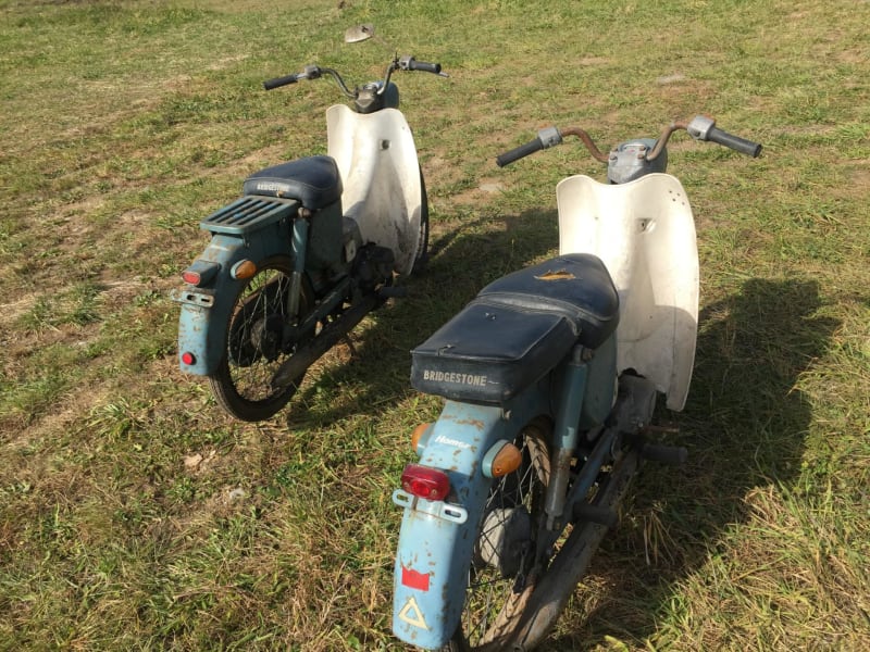 ブリヂストンチャンピオンホーマー昔のバイク