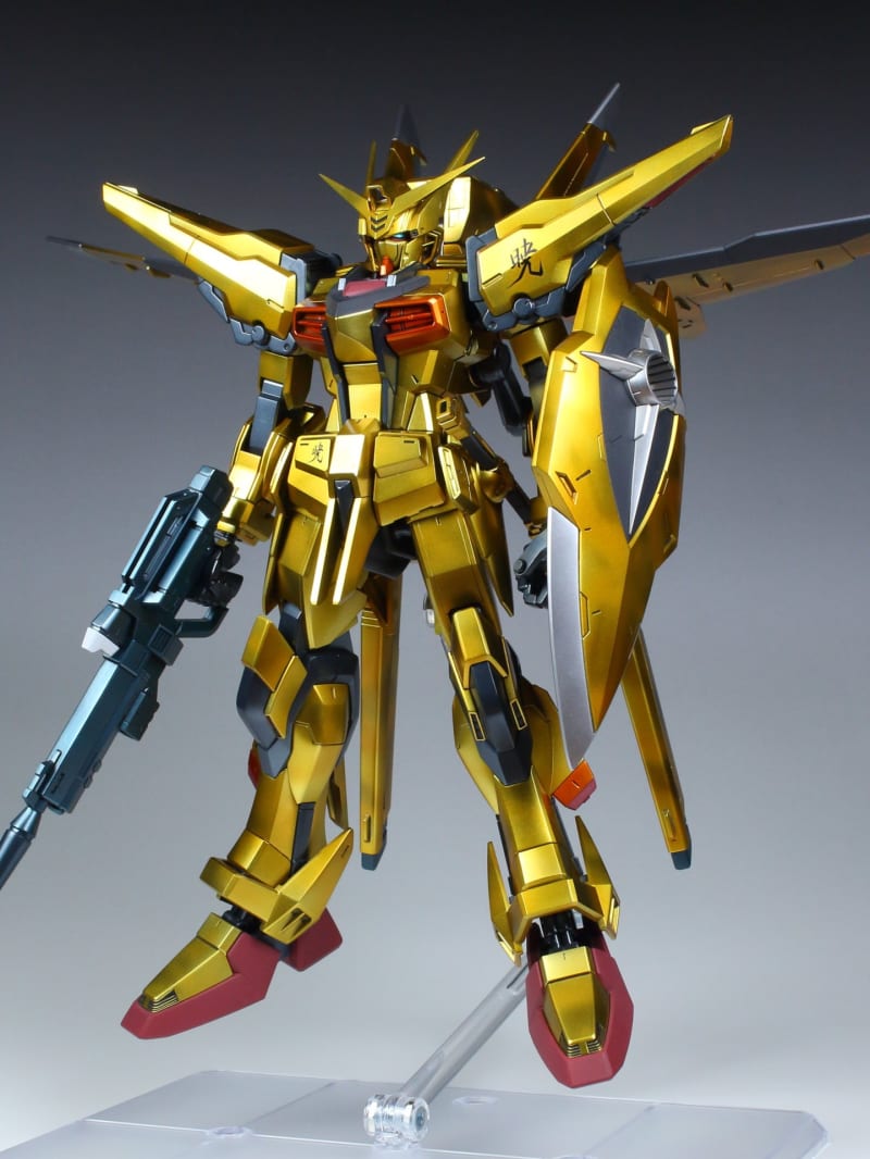 作品展示のお知らせ 1/100オオワシアカツキガンダム - みっちー