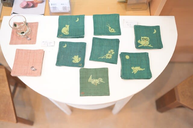 新品未使用】草木染伝統工芸 田尾日出郎 布染めタペストリー