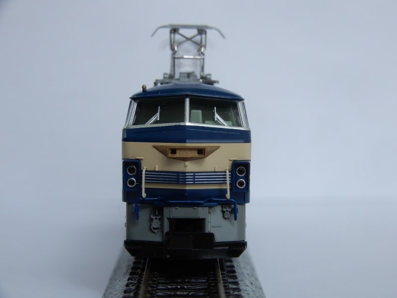 KATO EF66 0番台 後期形 ブルートレイン牽引機 入線 - ブログ人Ginga