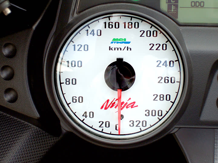 ZZR1400 フルスケールメーター MSL - ZZR1400 PHANTOM Ninja 黒影