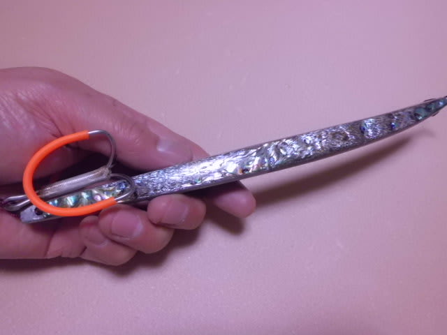 積丹ブルー 板マスシャクリ棒:素材吟味の巻き・・・オマケあり