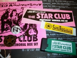 THE STAR CLUB - INDEPENDENT' MEMORIAL BOX SET !!! - ☆ 物欲 THE STAR CLUB - INDEPENDENT' MEMORIAL BOX SET !!! - ☆ 物欲