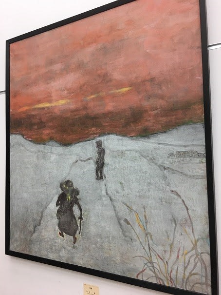 日展 2018年 - はなな