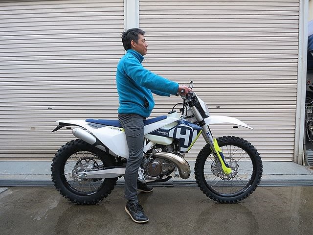 Husqvarna TE250i L またの名を「ハセロー」と言います^_