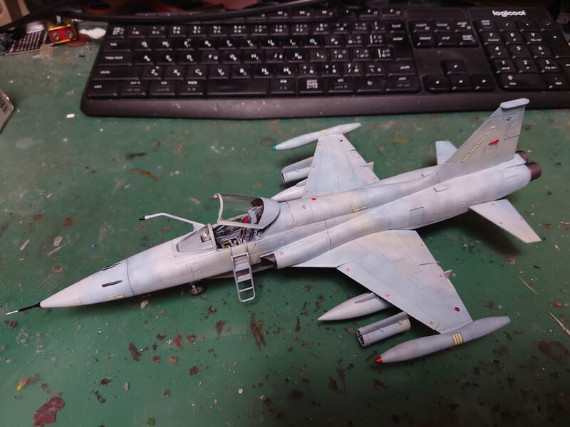 キネティック】1/48 CF-5Aフリーダムファイター カナダ空軍